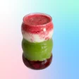 Strawberry Matcha Latte (Iced)