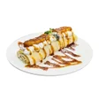 Caramelized Banana Roll Crepe